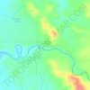 San Diego topographic map, elevation, terrain
