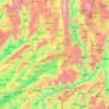 德宏傣族景颇族自治州 topographic map, elevation, terrain