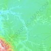 Sepahua topographic map, elevation, terrain