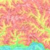 Erlbach topographic map, elevation, terrain