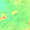 Moyen-Chari topographic map, elevation, terrain