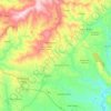 Sobreira Formosa topographic map, elevation, terrain