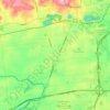 Lower Nazareth Township topographic map, elevation, terrain
