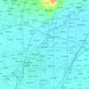 Muye District topographic map, elevation, terrain