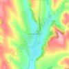 Sărata-Galbenă topographic map, elevation, terrain