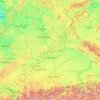 Baviera topographic map, elevation, terrain