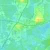 Greenville topographic map, elevation, terrain