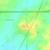 Elberfeld topographic map, elevation, terrain