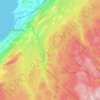 Mont-Carmel topographic map, elevation, terrain