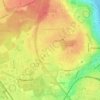 Friedhof topographic map, elevation, terrain