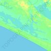 Lake Mape topographic map, elevation, terrain