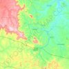 Bofete topographic map, elevation, terrain