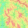 ຊ່ອນ topographic map, elevation, terrain