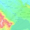 Banding Agung topographic map, elevation, terrain
