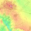 Coconino National Forest topographic map, elevation, terrain