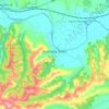 Rocchetta Tanaro topographic map, elevation, terrain