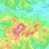 Donja Vrbava topographic map, elevation, terrain