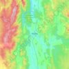 Bredbo topographic map, elevation, terrain