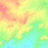 Chourai topographic map, elevation, terrain