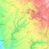 Celles-sur-Belle topographic map, elevation, terrain
