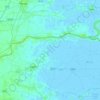 Riva del Po topographic map, elevation, terrain
