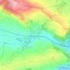 Auerstedt topographic map, elevation, terrain