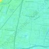 Wonocolo topographic map, elevation, terrain