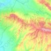 Sos del Rey Católico topographic map, elevation, terrain
