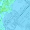 Zwaanshoek topographic map, elevation, terrain