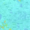 Xiangcheng District topographic map, elevation, terrain