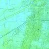 Prajuritkulon topographic map, elevation, terrain