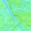 Sungguminasa topographic map, elevation, terrain