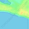 Playa El Molino topographic map, elevation, terrain