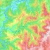 Taramundi topographic map, elevation, terrain