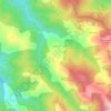 Jova topographic map, elevation, terrain