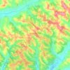 Durfort-Lacapelette topographic map, elevation, terrain