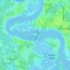 Davis Island topographic map, elevation, terrain