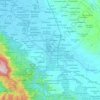 Indrapuri topographic map, elevation, terrain