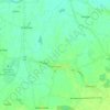 Szczurowa topographic map, elevation, terrain