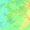 Amélékia topographic map, elevation, terrain