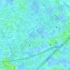 Hor Al Anz topographic map, elevation, terrain