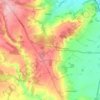 Bourton-on-the-Hill topographic map, elevation, terrain