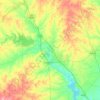 Live Oak County topographic map, elevation, terrain