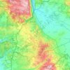 Megido Regional Council topographic map, elevation, terrain
