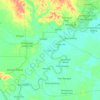 Sungai Lala topographic map, elevation, terrain