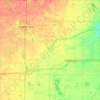 McLeod County topographic map, elevation, terrain