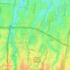 Ragunan topographic map, elevation, terrain