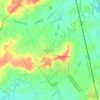 Mentmore topographic map, elevation, terrain