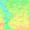 Panongan topographic map, elevation, terrain