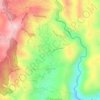 Sidomukti topographic map, elevation, terrain